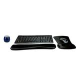 Logitech MK270 Wireless Keyboard & Mouse Combo Active Lifestyle Travel Home Office Must-Have Modern Bundle with Micro Glam Portable Wireless Bluetooth Speaker Gel Wrist Pad & Gel Mouse Pad