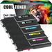 Cool Toner Compatible Toner Replacement for Dell 593-BBBU for Dell C2660 C2660dn C2665dnfï¼ˆ2 * Black Cyan Magenta Yellow 5-Pack)