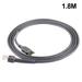 NUZYZ 1.8m High Speed USB 2.0 A Male to RJ45 Cable for Symbol Barcode Scanner LS2208