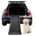 MOCA AUTOPARTS 61.4 Bi-fold Portable Dog Ramp for Large Pet Folding Trunk Back Seat Ladder Step Car SUV - Black