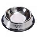 Cat Food Bowls Stainless Steel Cat Bowls Cat Dish Bowl Cat Dishes for Food and Water No Spill Pet Food Bowls with Rubber Base