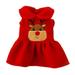 SweetCandy Pet Dress for Dogs Christmas Small Dog Sweaters Female Girl Warm Sweaters Skirt Warm Dog Princess Dress Clothes Dachshund Chihuahua Corgi Dog Princess Dress