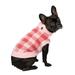 Gap Pet Dog Clothes Pink Buffalo Plaid Pet Sweater