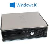 Used Dell OptiPlex 755 Tower Desktop PC with Intel Core 2 Duo Processor 8GB Memory 500GB Hard Drive and Windows 10 Pro (Monitor Not Included)