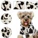 Walbest Dog Hoodie With Hat Dog Costumes Cow Stylish Novelty Cute Streetwear Apparel Tshirt Tracksuits Pet Clothing