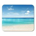 Cloud Blue Ocean Tropical Beach Sky and Sea White Water Caribbean Mousepad Mouse Pad Mouse Mat 9x10 inch