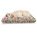 Easter Pet Bed Garden Livens up with Colorful Camomile and Hearts Love of Nature Theme Chew Resistant Pad for Dogs and Cats Cushion with Removable Cover 24 x 39 Multicolor by Ambesonne