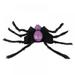 Halloween Dog Cat Spider Costume Realistic Plush Simulation Spider Pets Cosplay Adjustable Dog Cat Costume for Small Medium Dogs Cats Kitten Decoration S-L