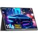 Arzopa 15.6 144Hz Portable Gaming Monitor 1080P FHD USBC HDMI External Second Screen for Laptop PS5