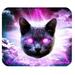 Laser Cat Space Mouse pads Gaming Mouse Pad 9.84x7.87 inches