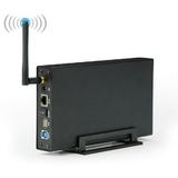 Blueendless 3.5-inch Hard Disk Enclosure Box Home Wifi Router Smart NAS WiFi Net Server Storage USB3.0 Rj45 DC 12V 2A