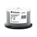 Verbatim 4.7GB 16X DVD-R White Inkjet Printable Hub Printable 50 Packs Spindle Disc Model 95079