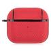 Dido Waterproof Nylon Earphone Case Holder Portable Little Pro Wireless Cover Shock-proof Visual Men Replacement for Airpods 3 Red