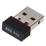 Grofry Portable 150M USB WiFi Adapter Wireless PC Network Card Transmitter Receiver Red Black USB WiFi Adapter