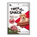 Trick or Snack Dog Treats - 1lb Of Delicious Soft Tender Nutritious Healthy Beef Chicken Salmon Chews Jerky Snacks 12 Flavors