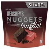Hershey s Truffles Candy Individually Wrapped Share Pack Dark Chocolate7.7oz Pack of 2