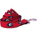 Brand New Georgia Pet Dog Leash(Small) 5/8 inch Wide 6 Feet Long Officially Licensed Official Bulldogs Logo/Red Color