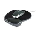 Memory Foam Mouse Pad Wrist Pillow 10 x 9.87 Black | Bundle of 2 Each