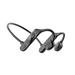 Christmas Saving Clearance! Sruiluo Bluetooth Headphones True Conduction Concept Bluetooth Headset Does Not Enter The Ear Wireless Sports Comfortable To Wear And Waterproof Black