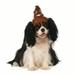 Rubies Pet Shop Boutique Pet Halloween Costume Accessory Poop Emoji Hat For Dog or Cat