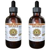 Tian San Qi (Radix Pseudoginseng) Tincture Organic Dried Root Liquid Extract Tienchi Ginseng Herbal Supplement 2x2 oz