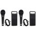 2 Rockville RMM-XLR Dynamic Cardioid Professional Metal Microphones w/XLR Cables
