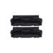 PrinterDash Replacement for Color LaserJet Enterprise M455/M480/PRO M454/M479 Series Black TAA Toner Cartridge (2/PK-2400 Page Yield) (NO. 414A) (W2030AD) - (W/OEM Chip)