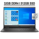 Dell Inspiron 15 3000 3501 Business Laptop 15.6 FHD Touchscreen 10th Gen Intel Quad-Core i5-1035G1 32GB DDR4 512GB SSD Intel UHD Graphics HDMI WIFI Bluetooth Win10 Black