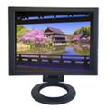 15 in. LCD & LED Security Monitor Black with HDMI BNC VGA & Speakers