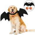 Halloween Pet Costume Lovely Bat Wings Cat Costume Dog Costume with 2 Bells