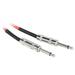 Rockville RCGT10R 10 1/4 TS to 1/4 TS Guitar/Unbalanced Signal Cable-Red