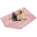 PetAmi WATERPROOF Dog Blanket For Bed XL Dog Pet Blanket Couch Cover Protector Sherpa Fleece Fuzzy Leakproof Blanket for Sofa Furniture Queen Bed Protection Reversible Soft Fluffy 90x90 Tie-Dye Pink