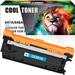 Cool Toner Compatible Toner Replacement for HP 648A CE261A High Yield (Cyan 1-Pack)