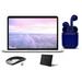 Restored Apple MacBook Pro 250GB HDD 4GB RAM Intel Core i5 13.3-inch Bundle: Black Case Wireless Mouse Bluetooth/Wireless Airbuds By Certified 2 Day Express (Refurbished)