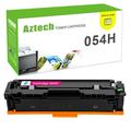 A AZTECH Compatible Toner Cartridge for Canon 054H Magenta 1-Pack for Canon Color Image Class MF644Cdw MF642Cdw MF640C LBP622Cdw LBP620 Printer Ink