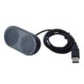 HGYCPP USB Speaker Portable Loudspeaker Powered Stereo Multimedia Speaker for Notebook Laptop PC(Black)