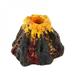 Novelty Ornament Volcano Shape Ornament for Aquarium Air Bubble Stone Fish Tank Oxygen Pump Air Pump Fish Tank Toys