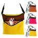 SPRING PARK Pet Carrier Bag Hamster Carrier Portable Breathable Outgoing Travel Bag with Shoulder Strap for Small Pets Hedgehog Squirrel Rabbit