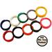 10 MULTI COLORED #16 LEG BANDS 1 CHICKEN POULTRY QUAIL TURKEY DUCK GOOSE PIGEON