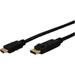 Comprehensive Connectivity Microflex Pro AV-IT Series 18G Highspeed HDMI Cable Jet Black - 15 ft.