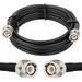 MOOKEERF 10 ft BNC Male to BNC Male Coax Cable 50 Ohm RG58 Low Loss RF Coaxial Cable with BNC Connectors