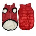 Winter Waterproof Pet Coat Clothes for Dogs Winter Clothing Warm Dog Clothes for Small Dogs Christmas Big Dog Coat Winter Clothes Chihuahua Red S