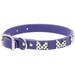 Buckle-Down Dog Collar Disney Minnie Mouse Bow with Dots Charms Large 14 to 19 Inch Length 1.0 Inches Wide