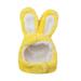 iOPQO Pet Hats Rabbit Hat Cat Bunny Hat Pet Dog Dog Teddy Bichon Hat Headgear Articles Multicolor Shu Cotton Wool Yellow