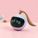 Smart Interactive Cat Toy - Newest Version Self Rotating Ball USB Rechargeable Pet Toy Build-in Spinning Led Light Stimulate Hunting Instinct