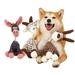 Puppy Toys Dog Toys Plush Squeaky Dog Toy Pack of 1-3 Cute Dog Plush Interactive Toys Stuffed Animal Dog Toys for Small Dogs Small Dog Toys Pet Anxiety Toys for Puppies