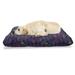 Music Pet Bed Rhythmic Treble Chef and Musical Notes on Lead Sheet Crotchet Art Senses Resistant Pad for Dogs and Cats Cushion with Removable Cover 24 x 39 Quartz and Multicolor by Ambesonne