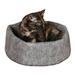 K&H Pet Products Amazinâ€™ Snuggle Cup Gray 16 X 16 Inches