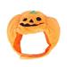 Nokiwiqis Pets Accessories Halloween Pumpkin Shaped Hat Decorative Tools