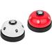 Pet Training Bells 2 Pack Metal Bell Puppy Potty Training Bells with Non-Skid Rubber Base Communication Device Dog Interactive Toys for Small Dogs Cats